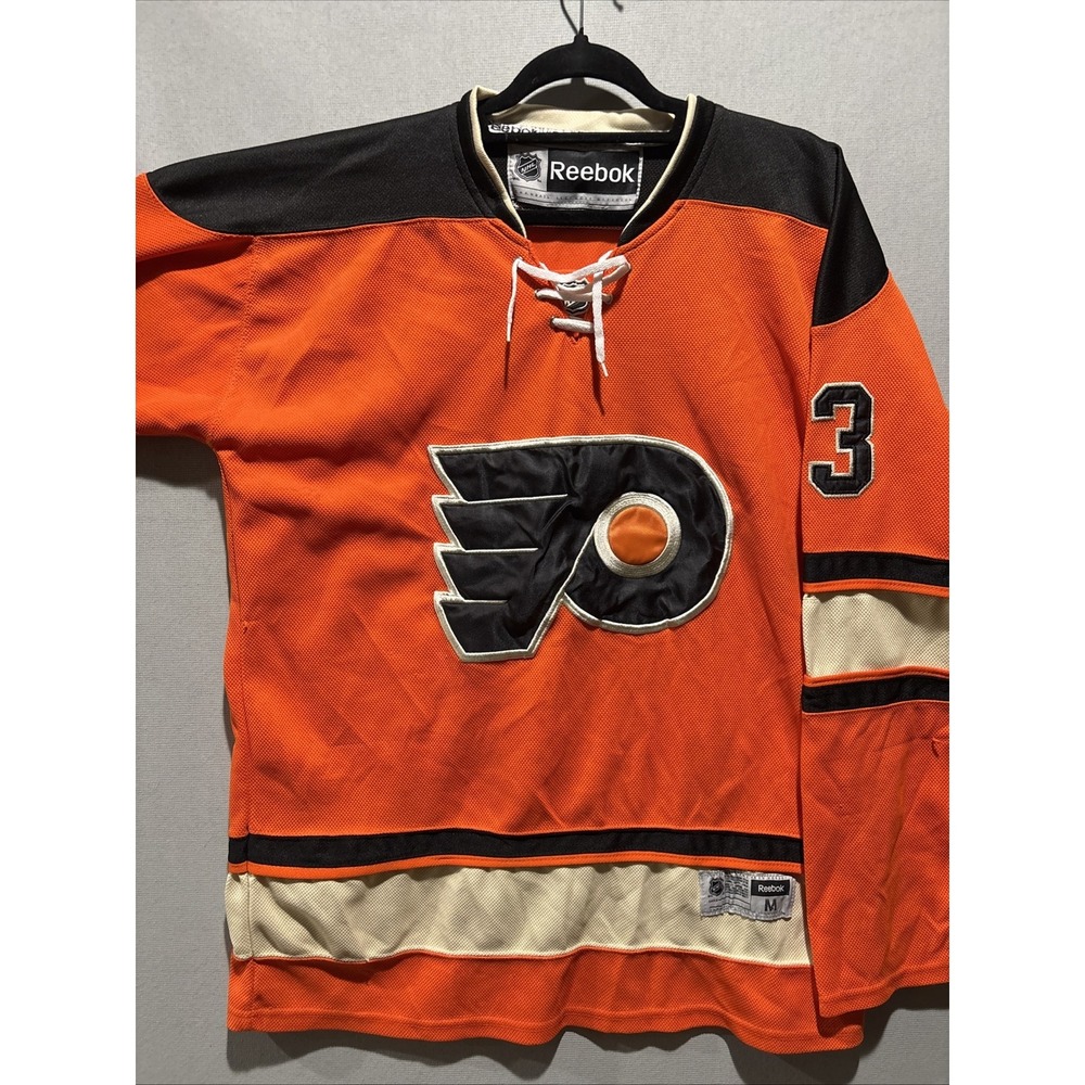 Philadelphia Flyers Jake Voracek Alternate Jersey Used Medium Has Some Wear